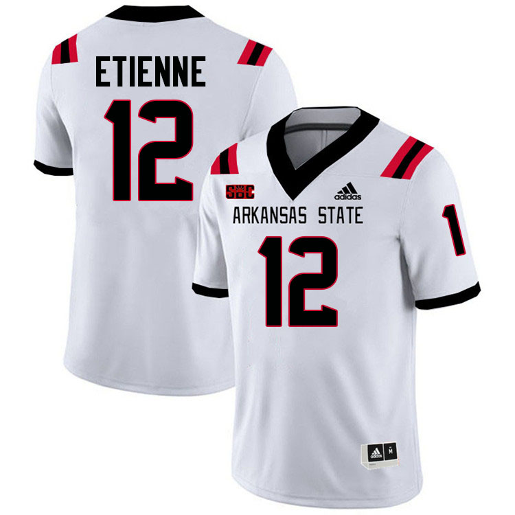 Websley Etienne Arkansas State Jersey,Arkansas State Red Wolves Football Uniforms,Jersey-White